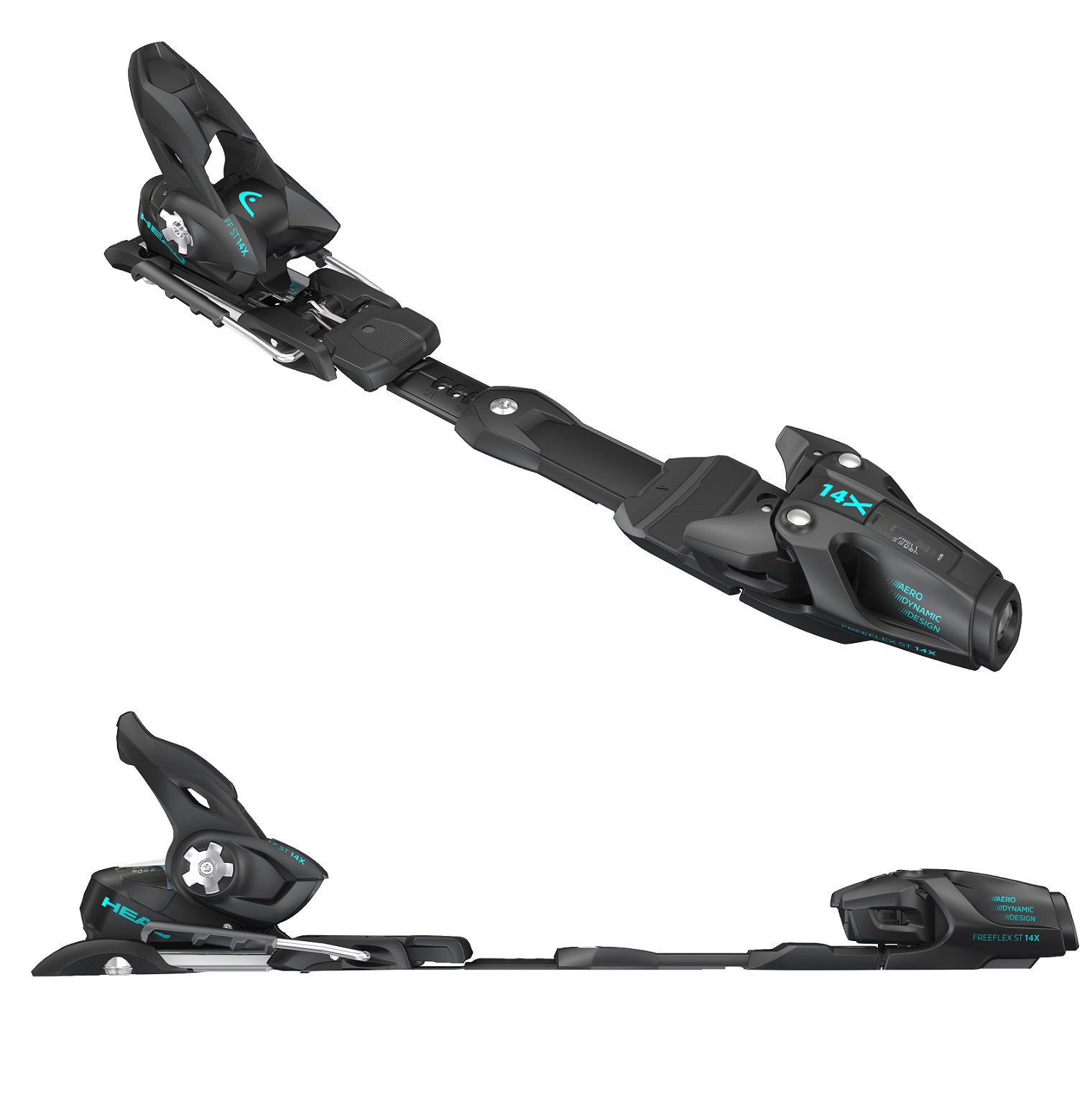 Крепления горнолыжные Head FREEFLEX ST 14X BR.85 [A]m.bk/sp.bl